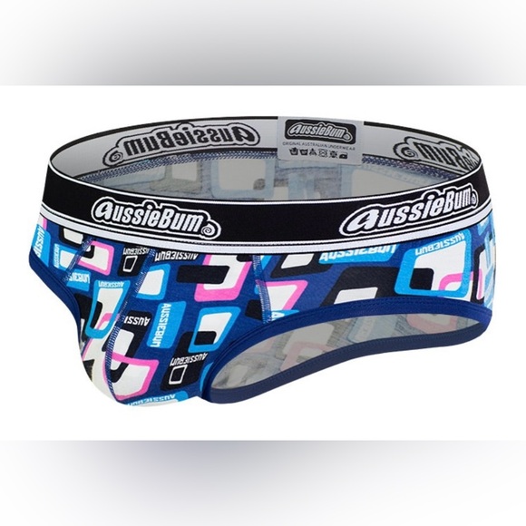 Aussiebum Wonderjock Maze Runner Black M 32-34” - Picture 3 of 4